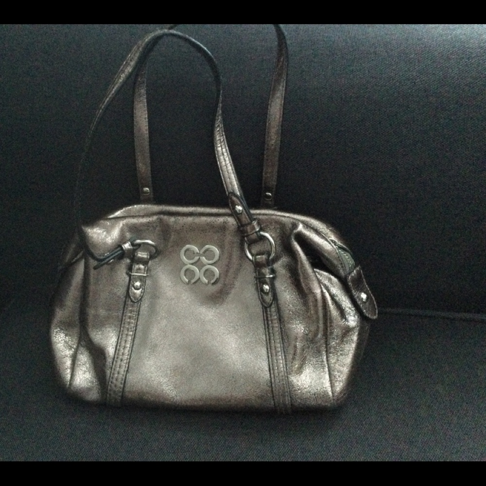 Coach Metallic Satchel. Beautiful Bronze Color.